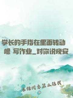学长的手指在里面转动 嗯 写作业